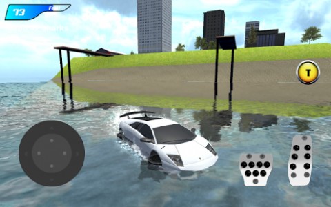 X Robot Car : Shark Water Apk Mod