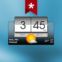 3D Flip Clock & Weather (Ad-free) Apk Mod