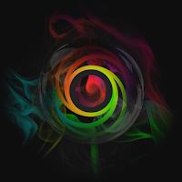 Black Smoke & Glass Icon Pack Apk