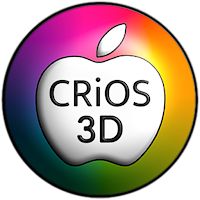 CRiOS Circle 3D - Icon Pack Apk