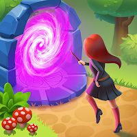 Charms of the Witch: Magic Mystery Match 3 Games Apk Mod