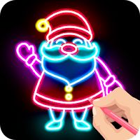 Draw Glow Christmas 2021 Apk Mod