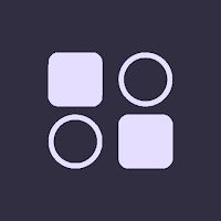 Dynamic dark A12 icon pack Apk