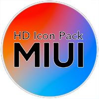 MIUl Circle Fluo - Icon Pack Apk