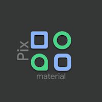 Pix Material Dark Icon Pack Apk
