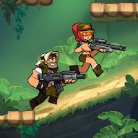 Bombastic Brothers - Top Squad.2D Action shooter. Apk Mod