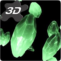 Crystals Particles 3D Live Wallpaper Apk Mod