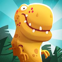 Dino Bash - Dinosaurs v Cavemen Tower Defense Wars Apk Mod