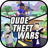 Dude Theft Wars: Online FPS Sandbox Simulator BETA Apk Mod