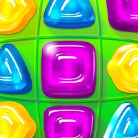 Gummy Drop! Match to restore and build cities Apk Mod