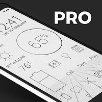 Lines Dark Pro - Icon Pack Apk Mod