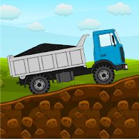 Mini Trucker - 2D offroad truck simulator Apk Mod