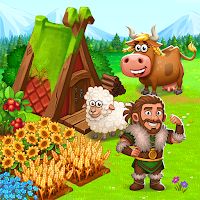 North Dragon Island - build Vikings Farm Apk Mod