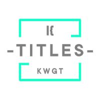 Titles KWGT Apk Mod