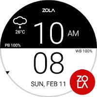 Two Sides Flat Watch Face Apk Mod