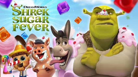 Shrek Sugar Fever apk mod Android
