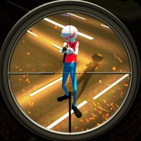 American Monster vs Stickman Sniper Modern Combat 1.1.2 Apk Mod icon