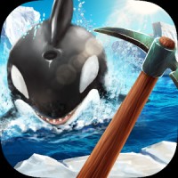 Winter Survival On Raft 3D 1.0 Apk Mod icon