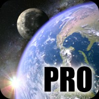 Earth & Moon in HD Gyro 3D PRO Parallax Wallpaper 2.8 Apk ...