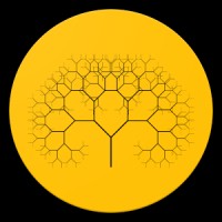 Fractal Tree Live Wallpaper Customisable & Unique Apk Paid