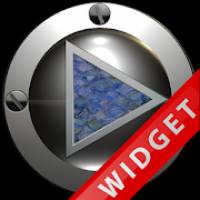 Poweramp Widget Blue Snake Apk