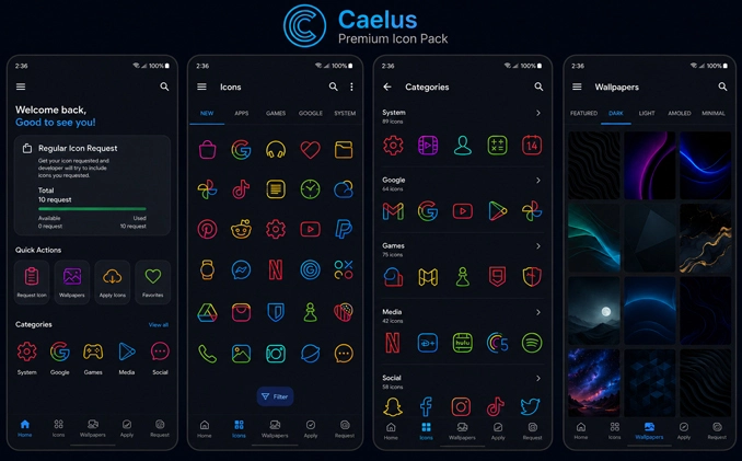 Caelus Icon Pack screenshot