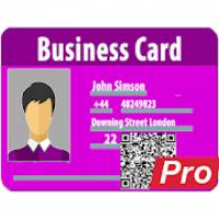 Pro vCard, MeCard, BizCard QR: create, generate QR Apk
