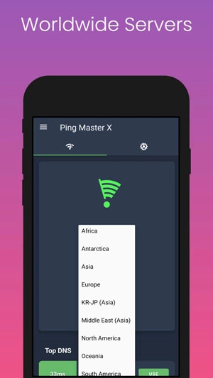 Ping Master X: Set Best DNS For Gaming [Pro] Mod Apk - 2 