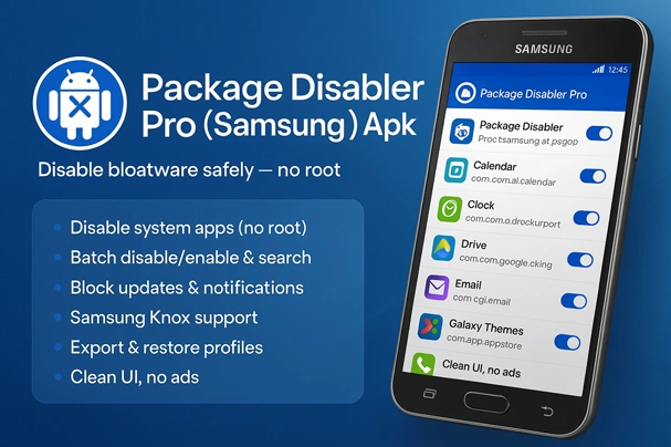Package Disabler Pro (Samsung) screenshot in-app