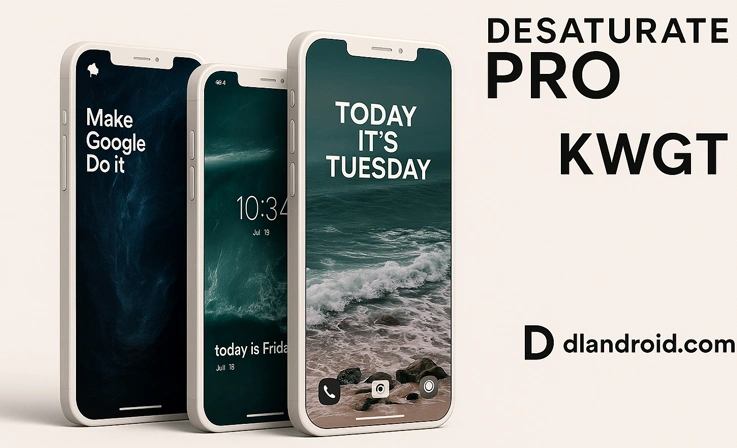 Desaturate Pro KWGT Apk