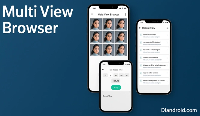 Multi View Browser app screenshot