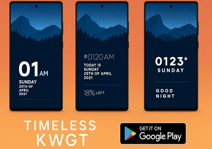 Timeless KWGT Apk