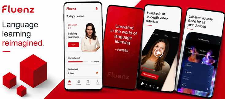 Fluenz app screenshot