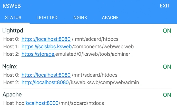 KSWEB Apk Screenshot