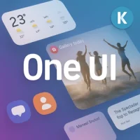 One UI KWGT logo