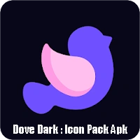 Dove Dark : Icon Pack Apk Mod