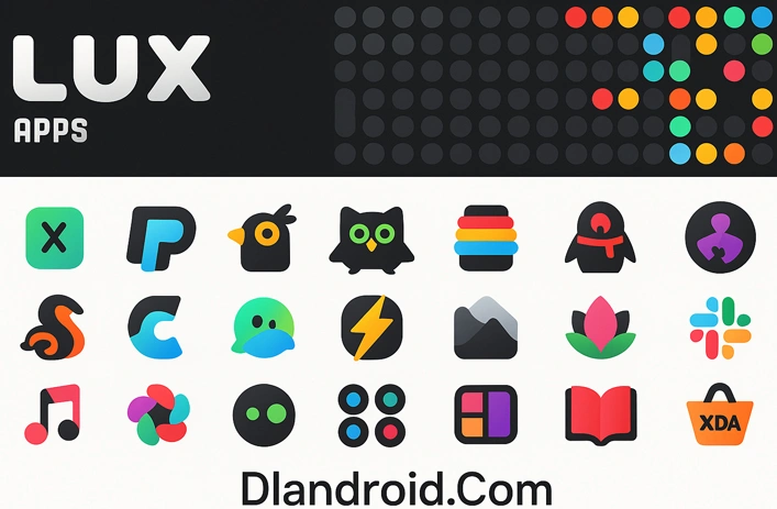 LuX IconPack Mod Screenshot