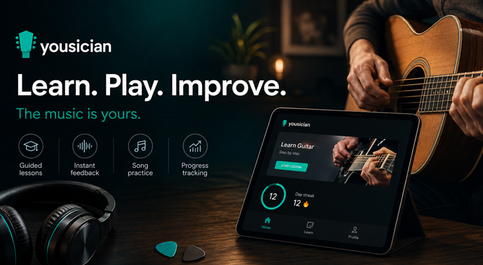 Yousician Play & learn