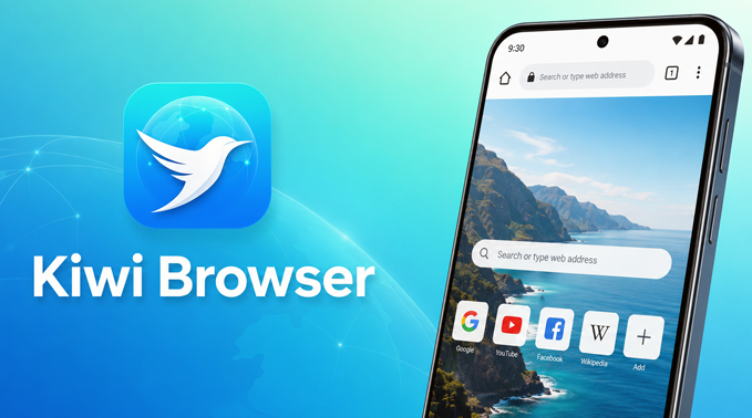 Kiwi Browser app