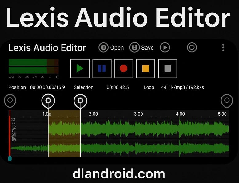 Lexis Audio Editor apk Mod Screenshot