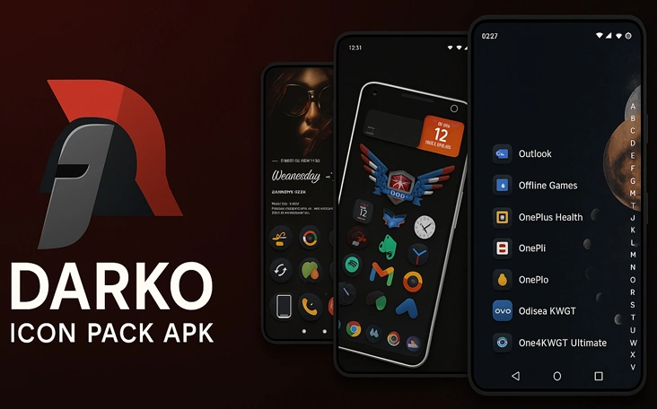 darko Icon pack apk Mod