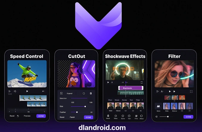 vivacut app screenshot