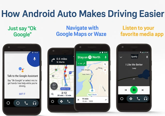 Android Auto Mod Apk App Screenshot