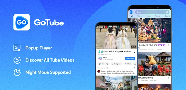 GoTube - Block All Ads Mod Apk