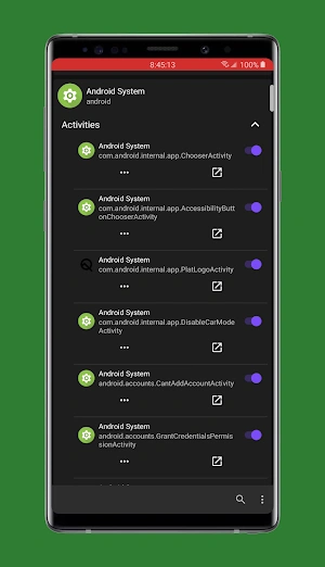Root Activity Launcher Mod Apk Screenshot