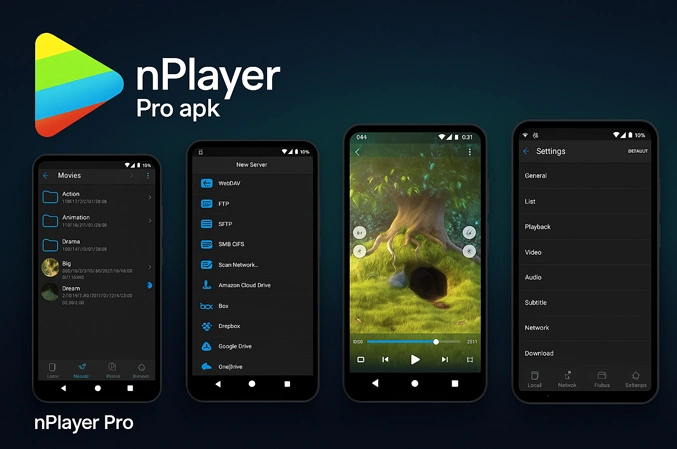 nplayer pro mod apk Screenshot