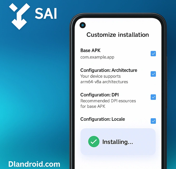 sai customize installation