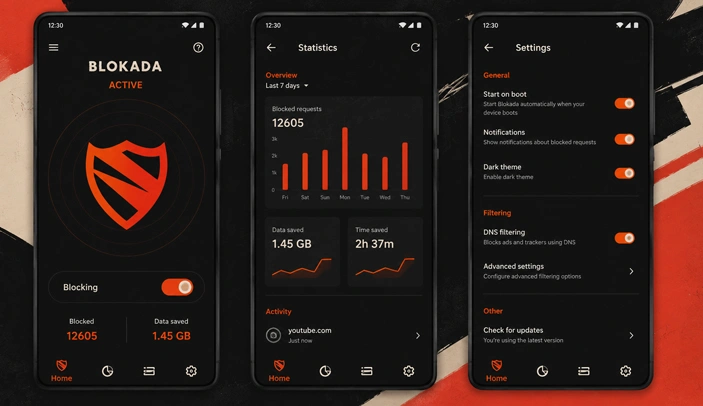 Blokada screenshot