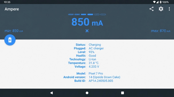 Ampere pro apk screenshot