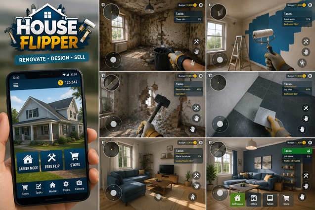 House Flipper gameplay